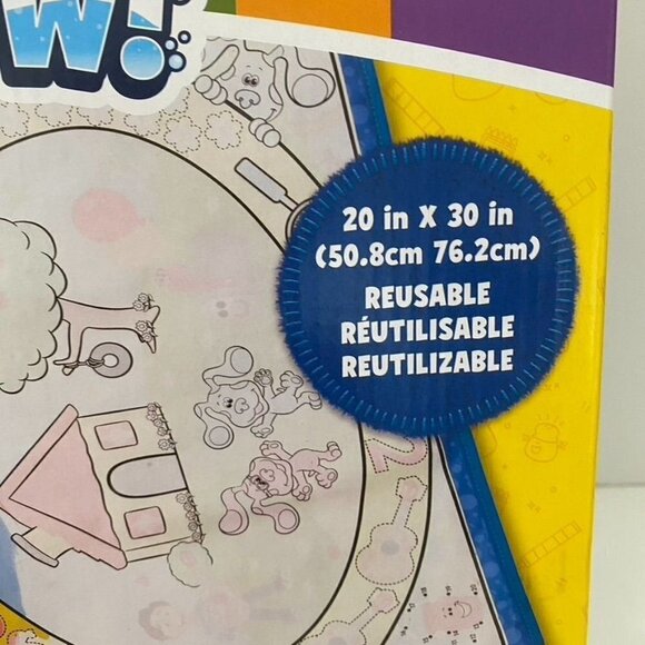 Melissa & Doug Blue's Clues & You! Water Wow! Activity Mat 20 In x 30 In - Picture 3 of 9